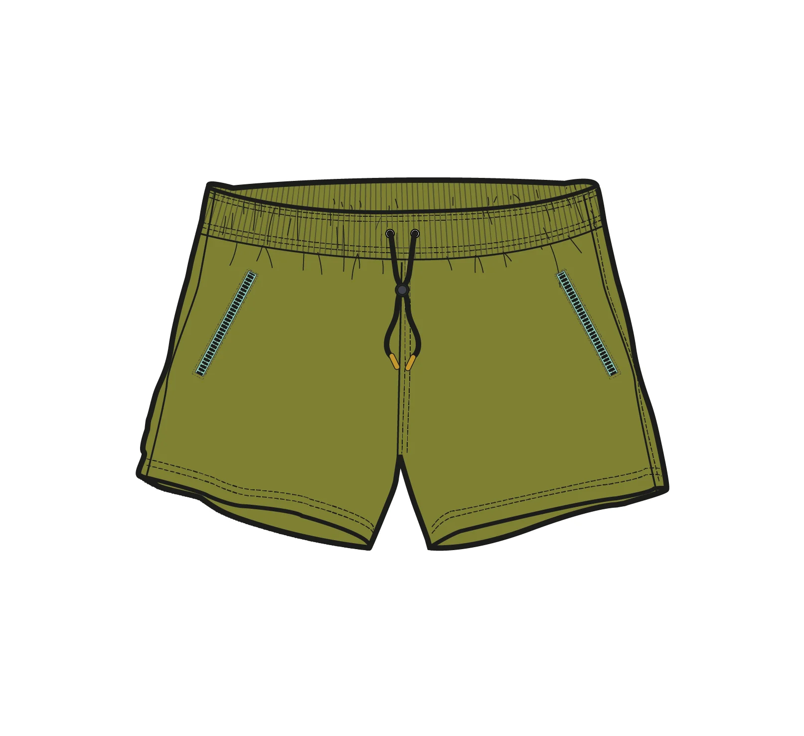 Way Out Netplus® All Purpose Short - Tea Green - Image 10