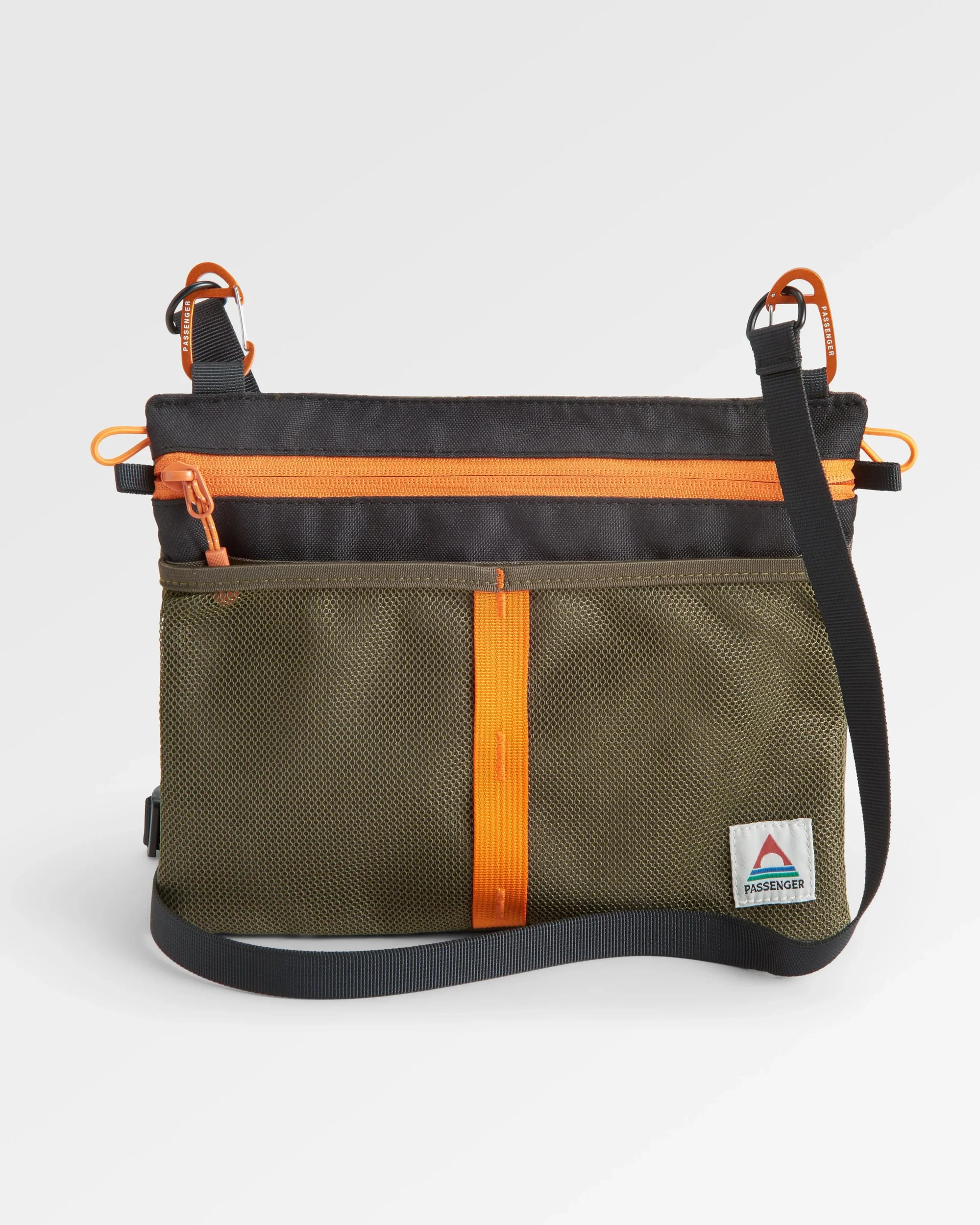Waypoint Cross Body Bag - True Black/ Khaki - Image 6
