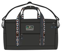 Weekender 58L Polyester Duffle Bag - Black - Image 7