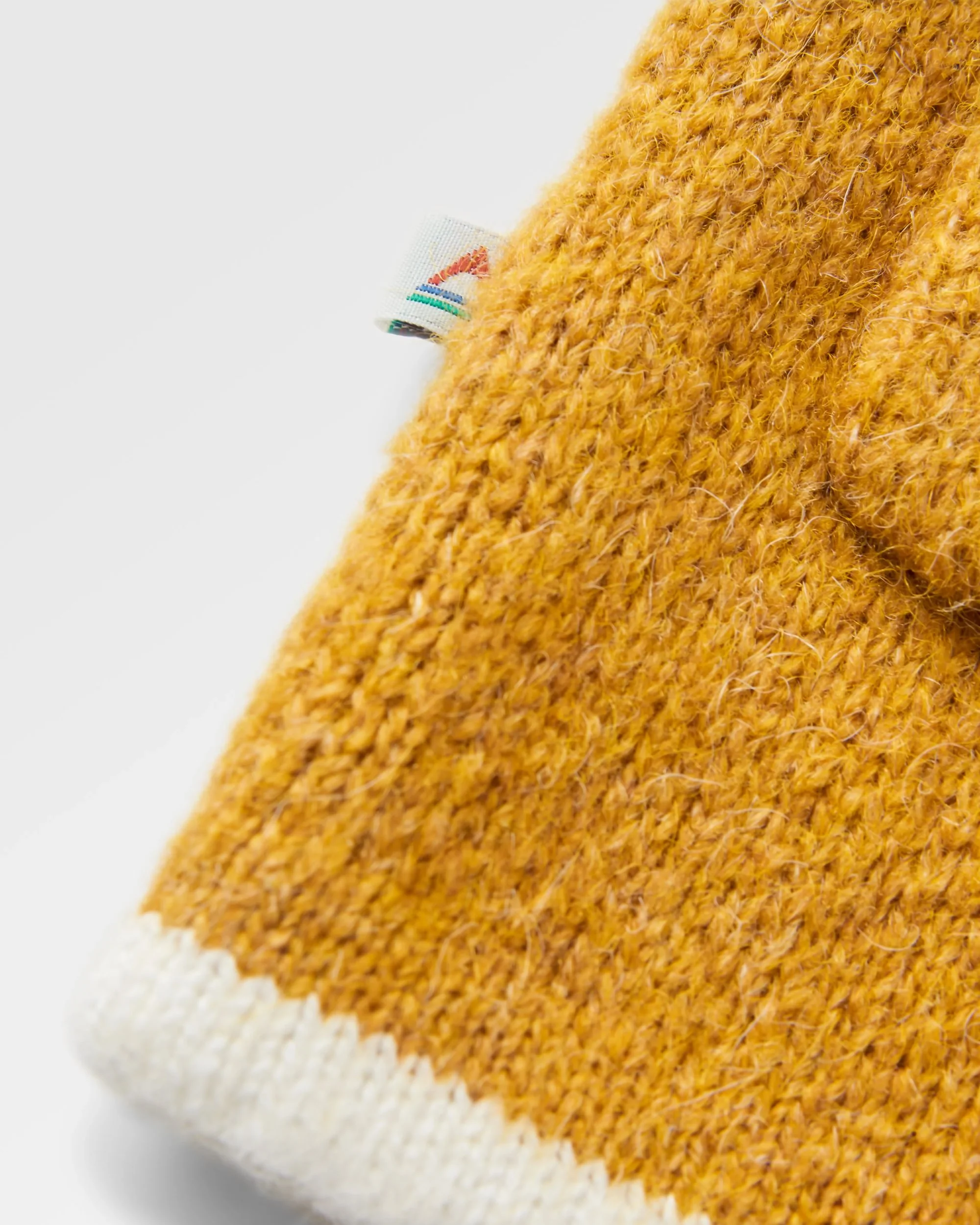 West Coast Knitted Cardigan - Sunset Yellow Marl - Image 8