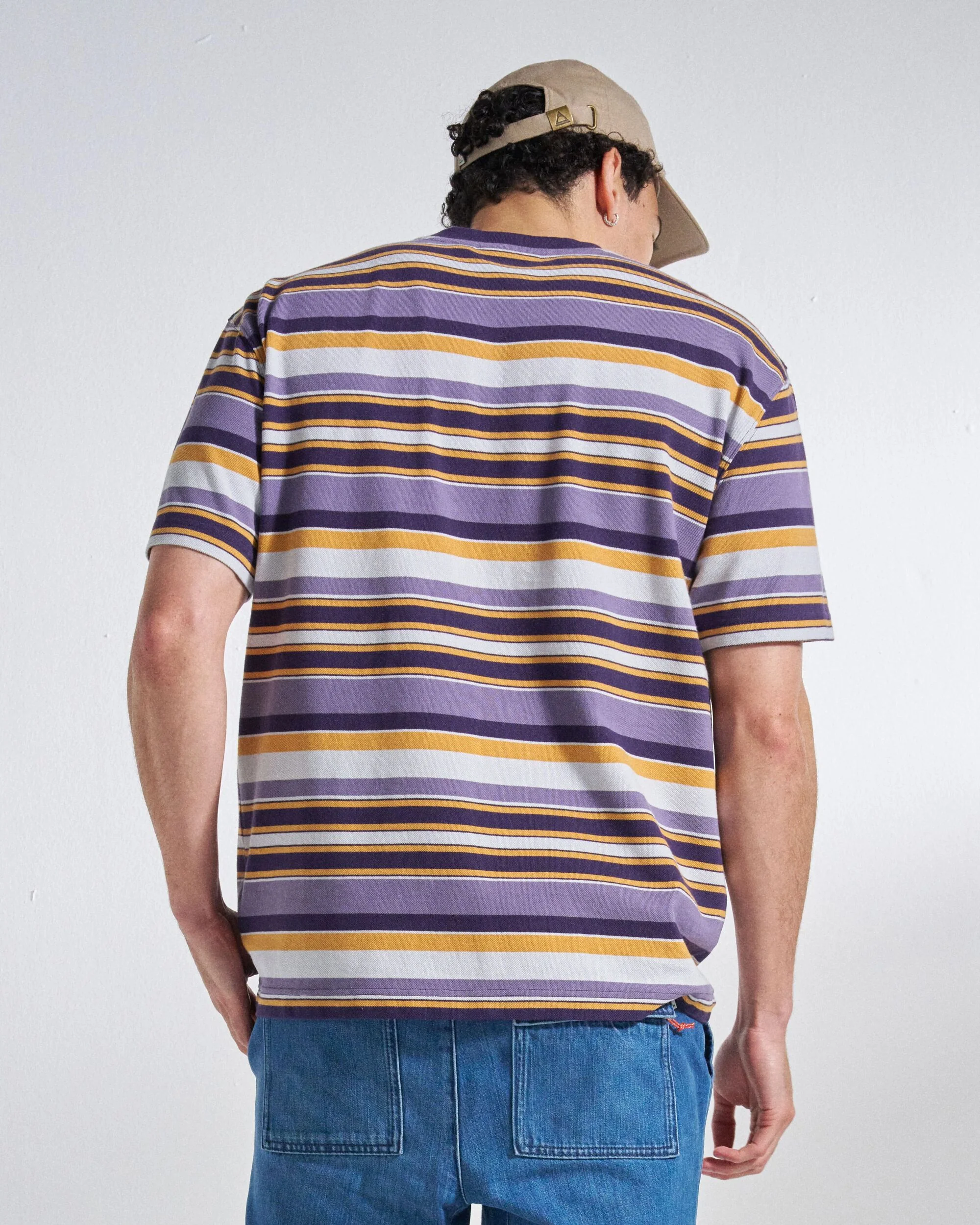 Wild Pine Stripe T-Shirt - Heather Multi Stripe - Image 5