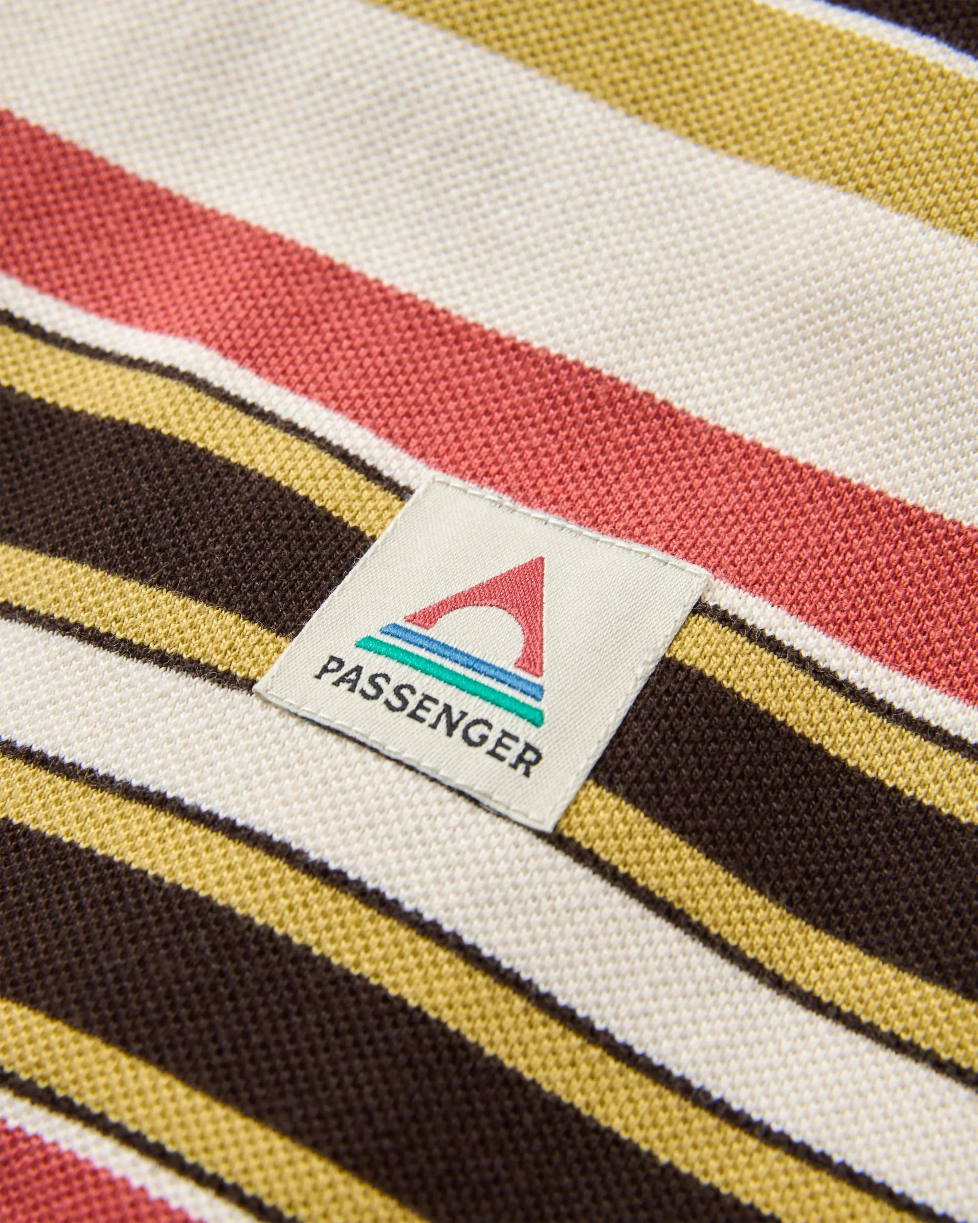 Wild Pine Stripe T-Shirt - Redwood Multi Stripe - Image 2