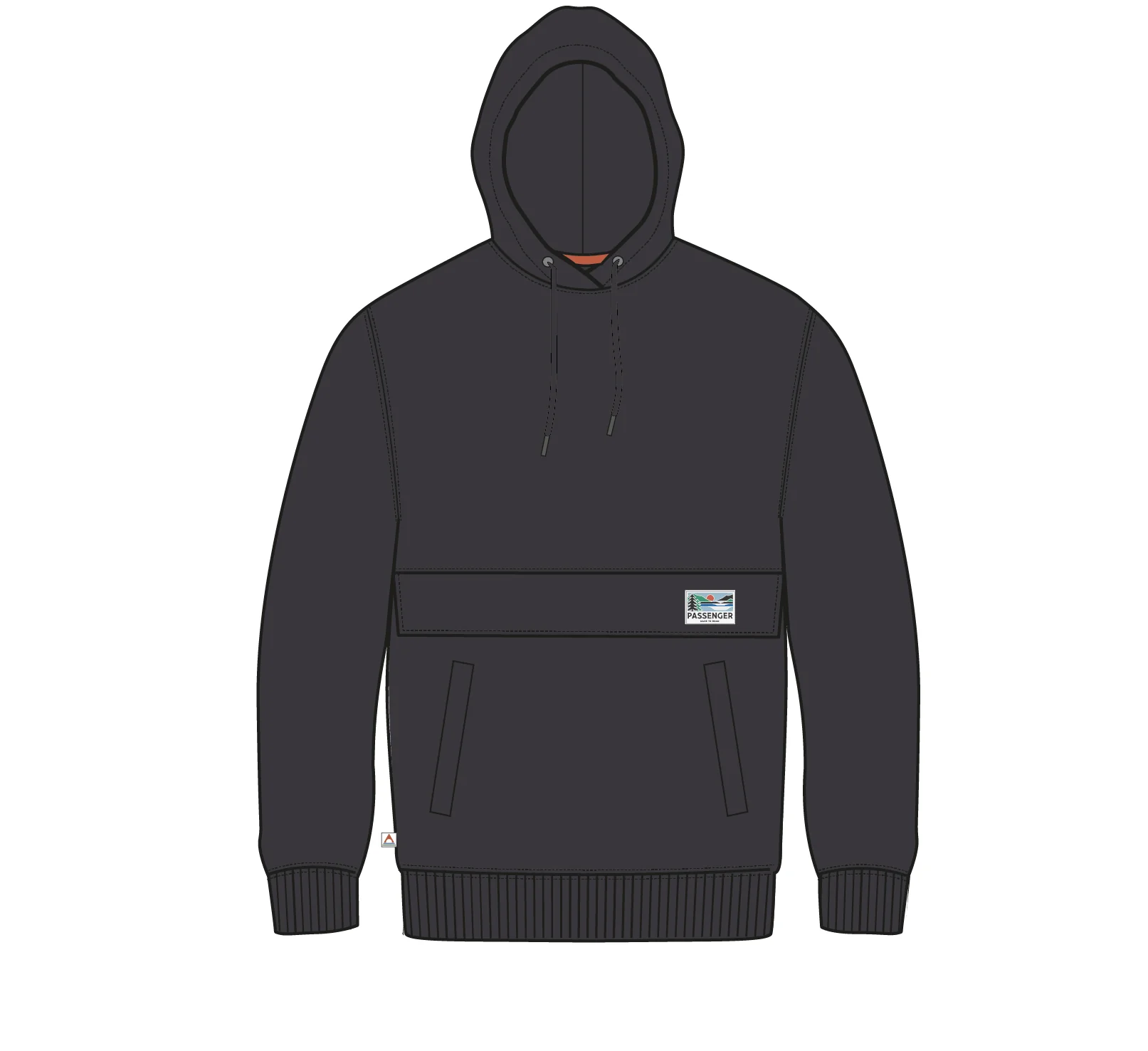 Wildedge Hoodie - Black - Image 8