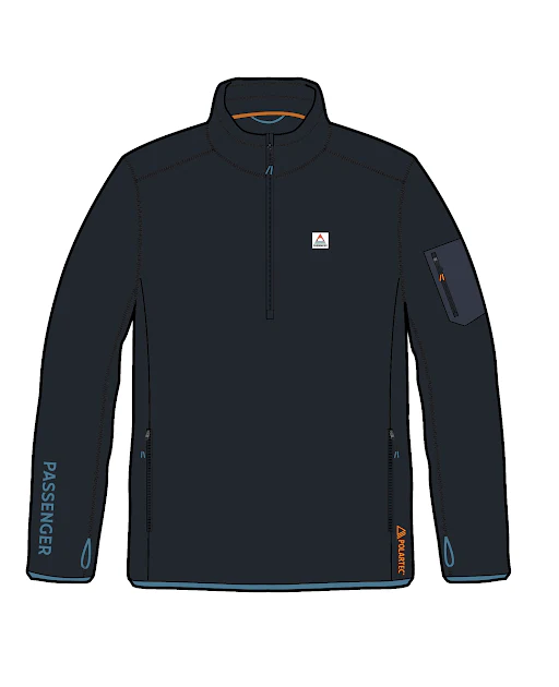 Wintergreen Polartec® Fleece Pullover - Black - Image 13