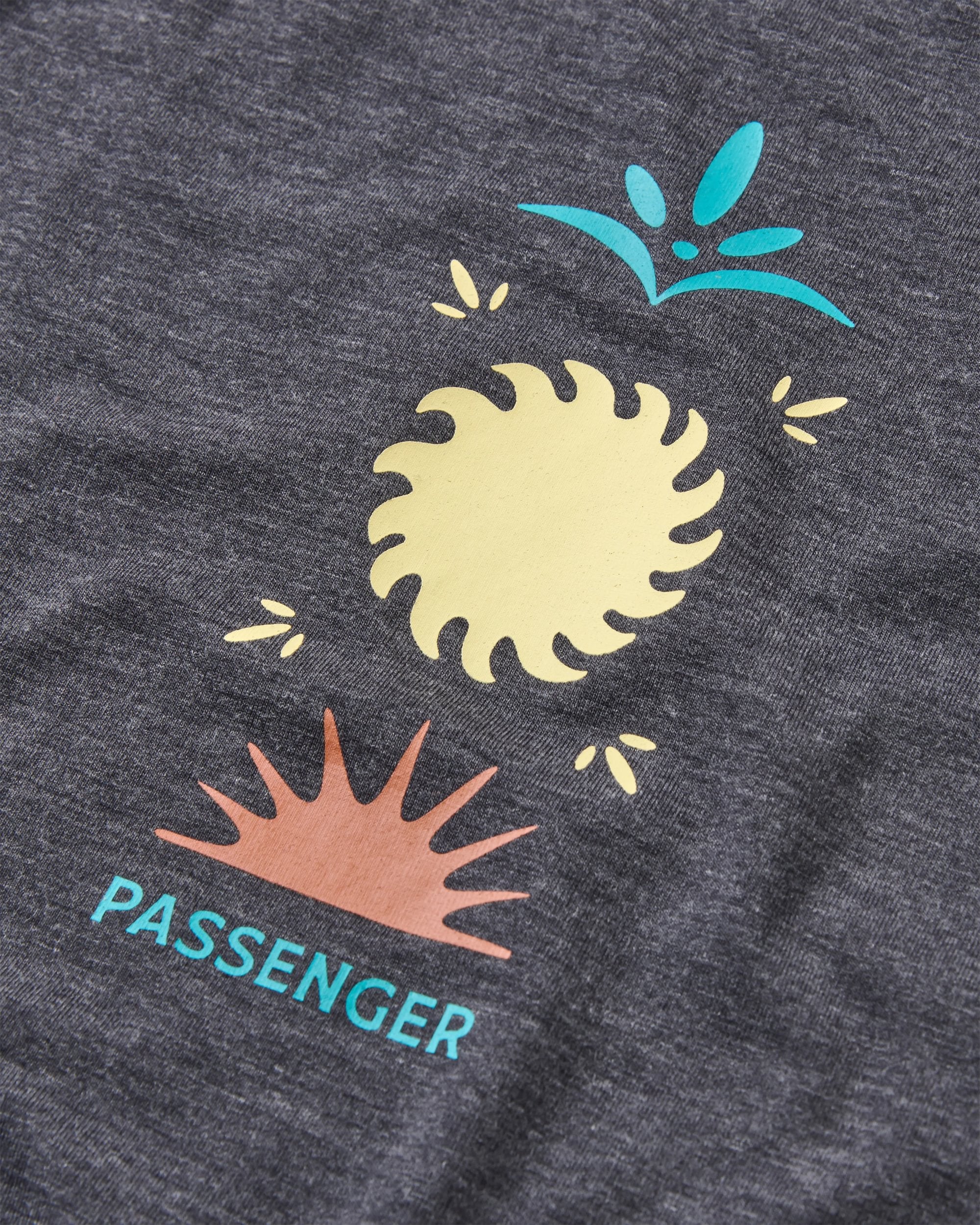 Women's Solscape Active T-Shirt - Faded Black Marl - Image 3