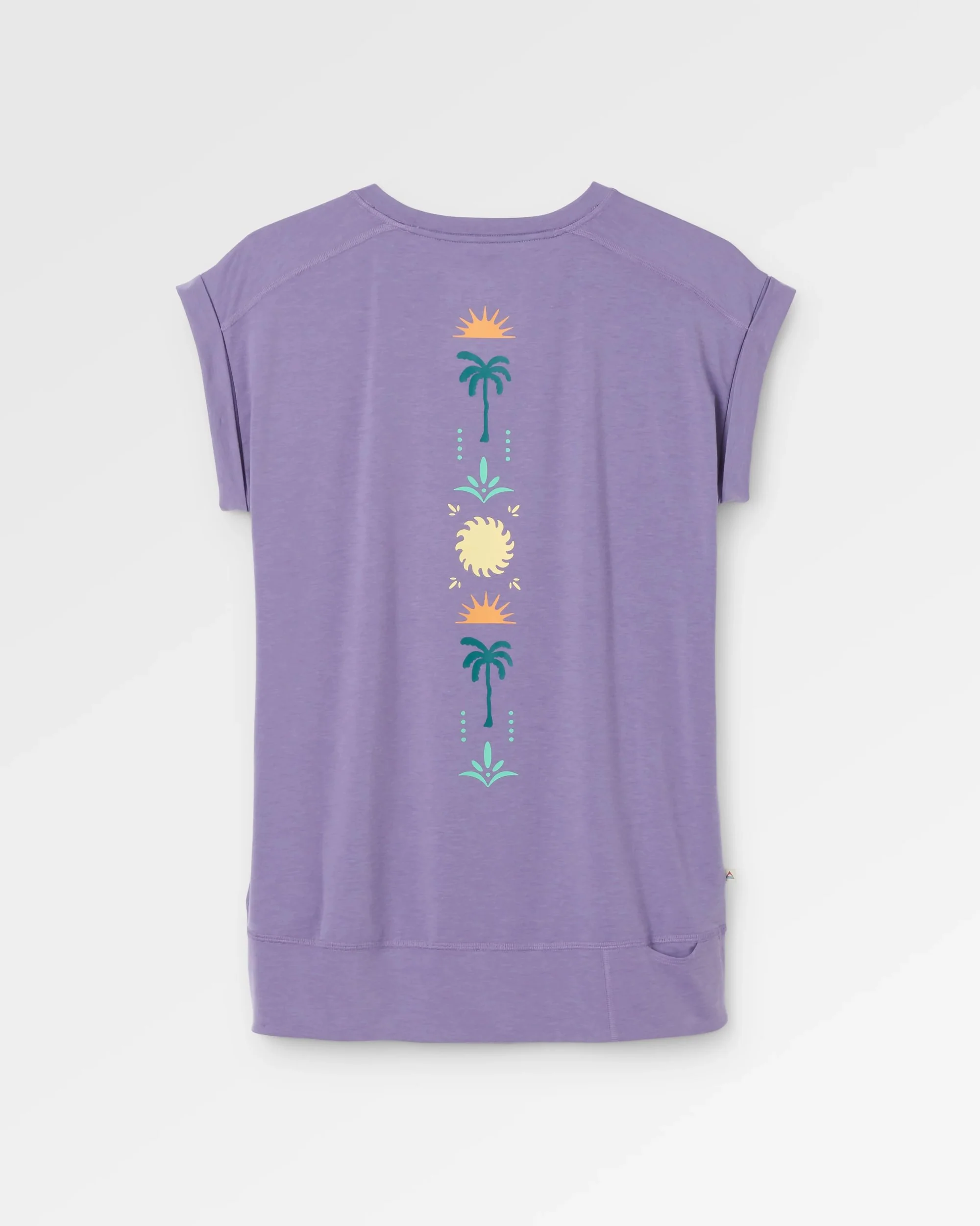 Women's Solscape Active T-Shirt - Purple Haze Marl - Image 2