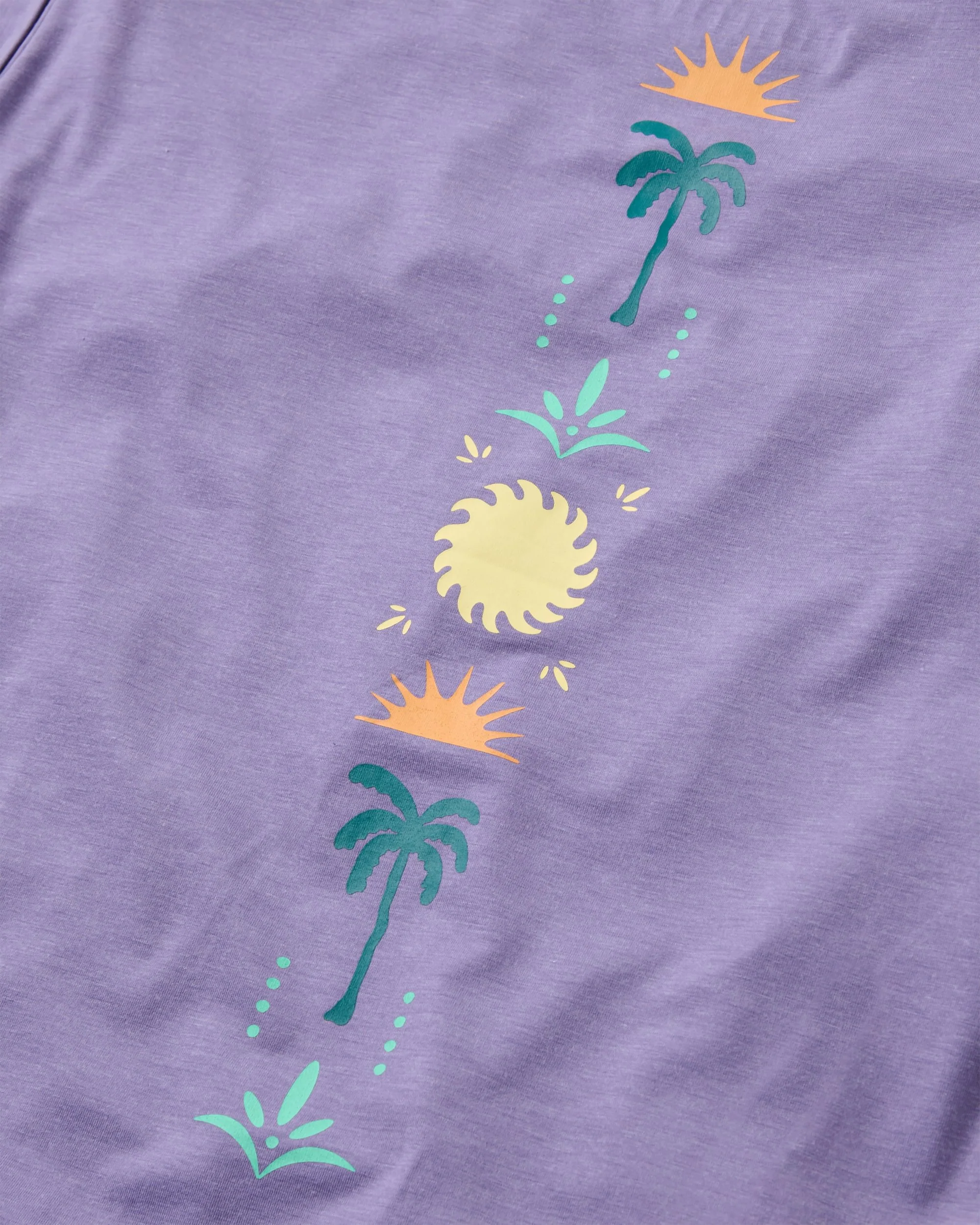 Women's Solscape Active T-Shirt - Purple Haze Marl - Image 5