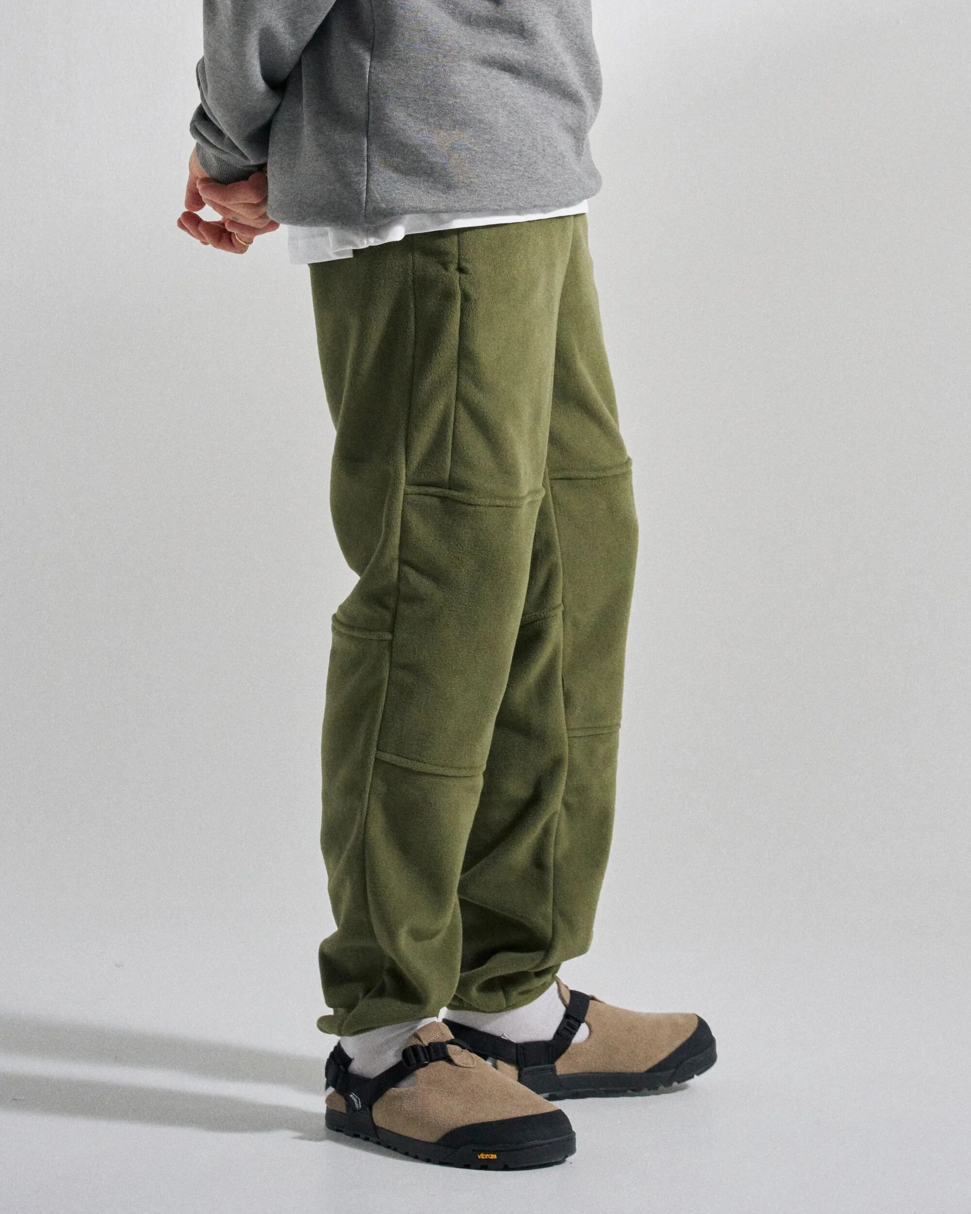 Woodland Polartec® Fleece Jogger - Khaki - Image 4