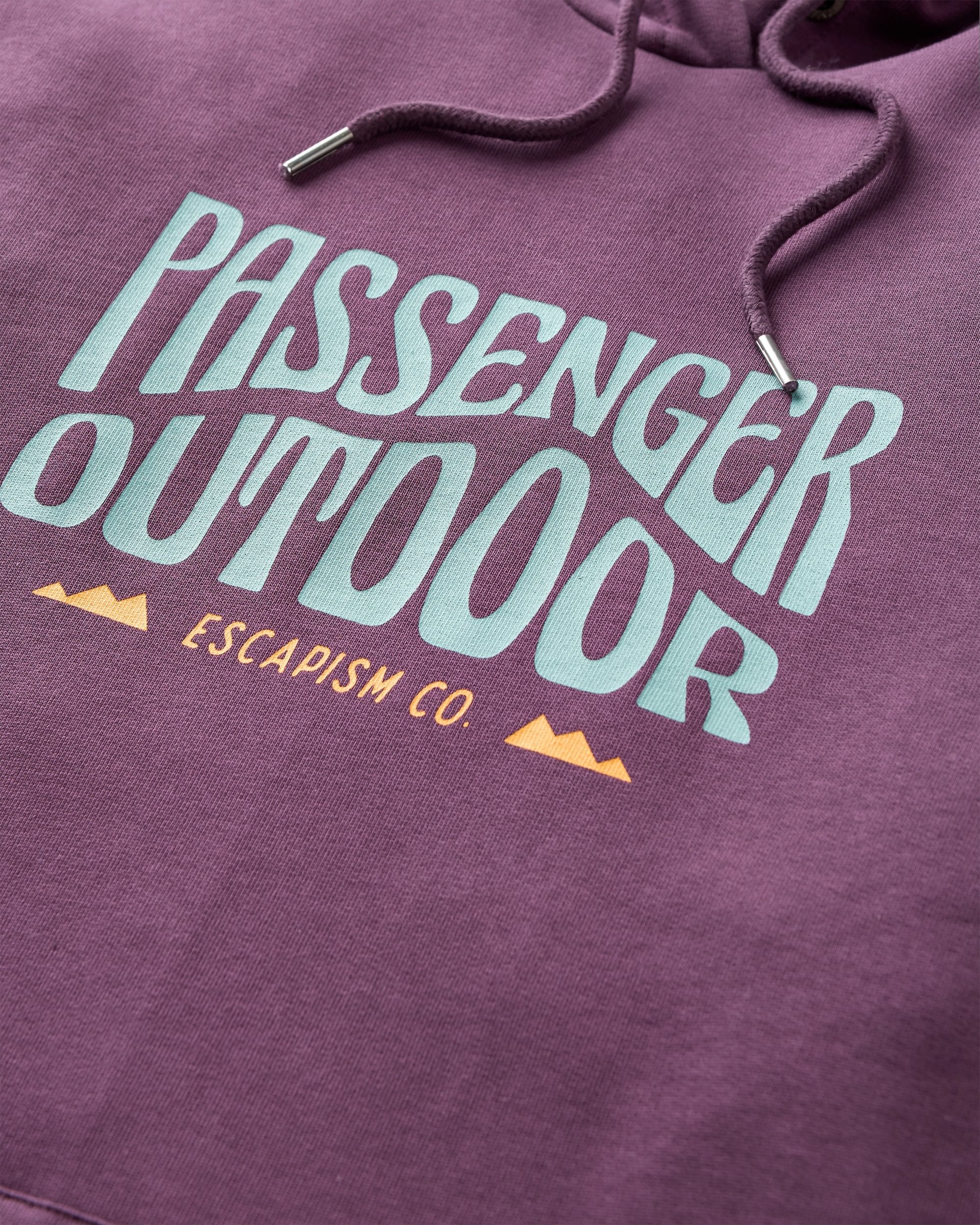 Yuca Organic Cotton Hoodie - Deep Plum - Image 2