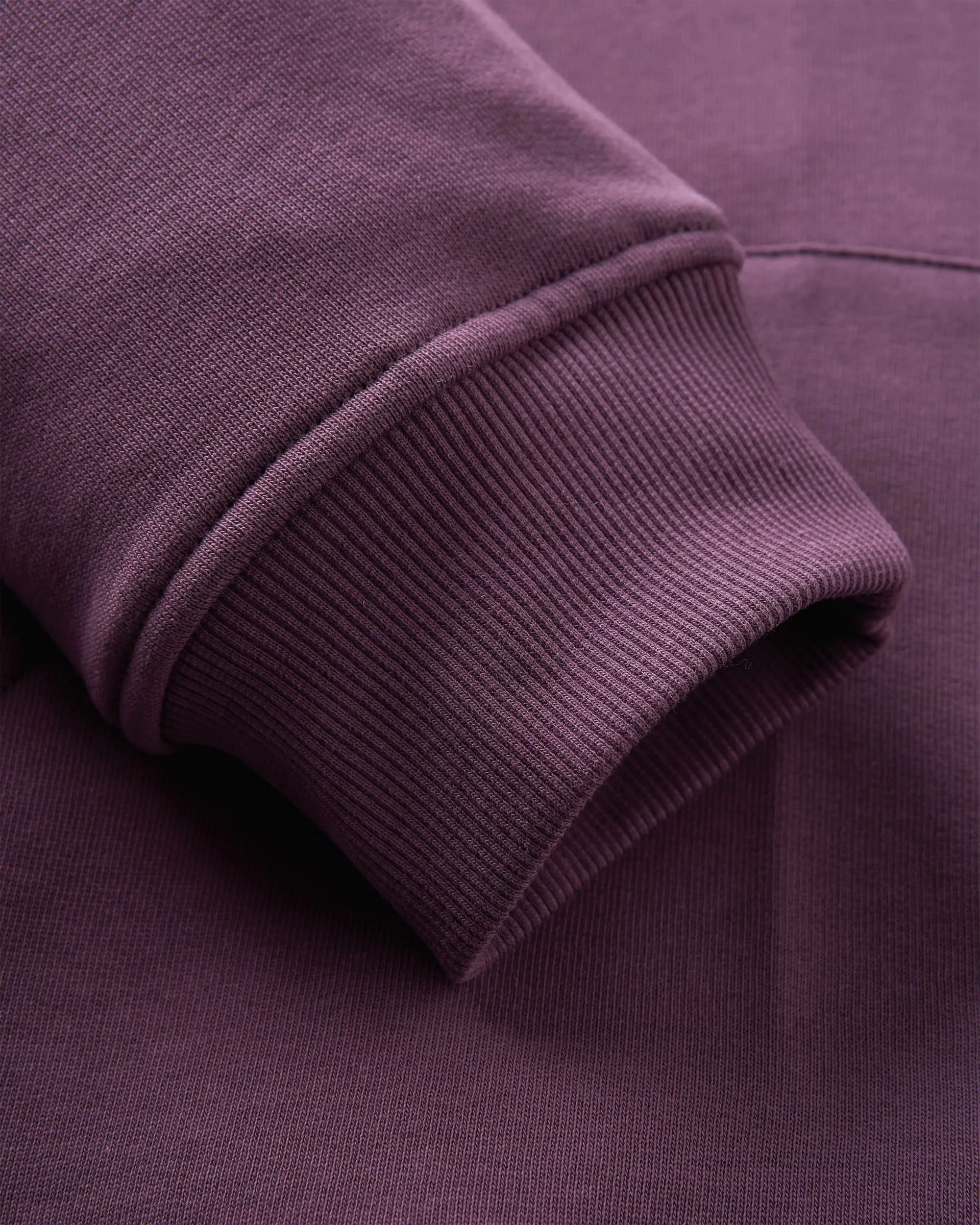 Yuca Organic Cotton Hoodie - Deep Plum - Image 7