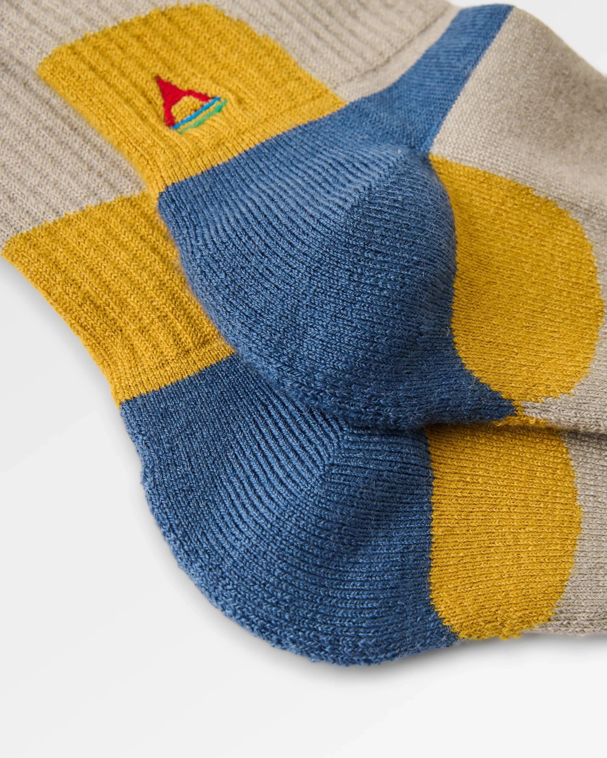 Yukon Merino Active Crew Sock - Simply Taupe - Image 2