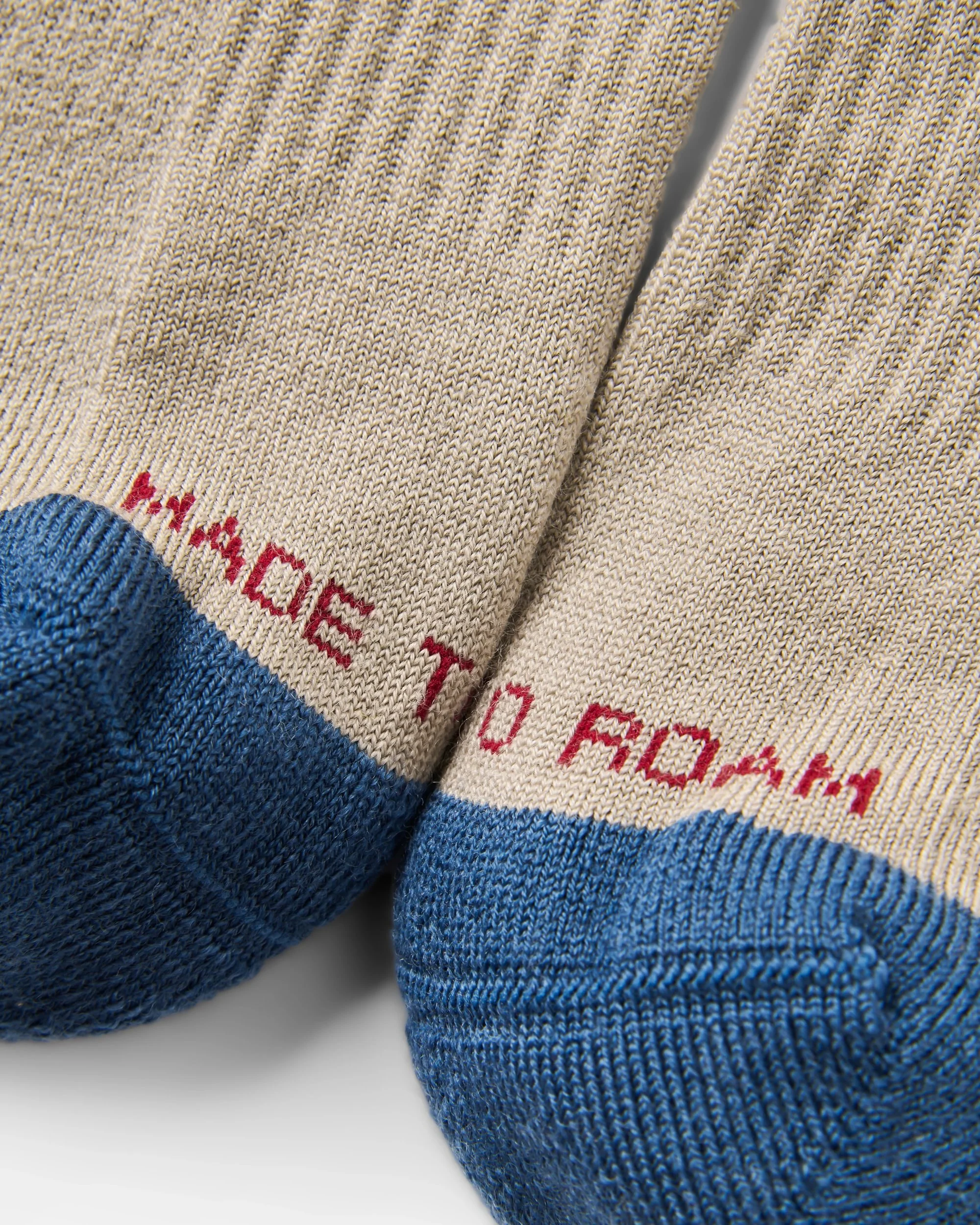 Yukon Merino Active Crew Sock - Simply Taupe - Image 3