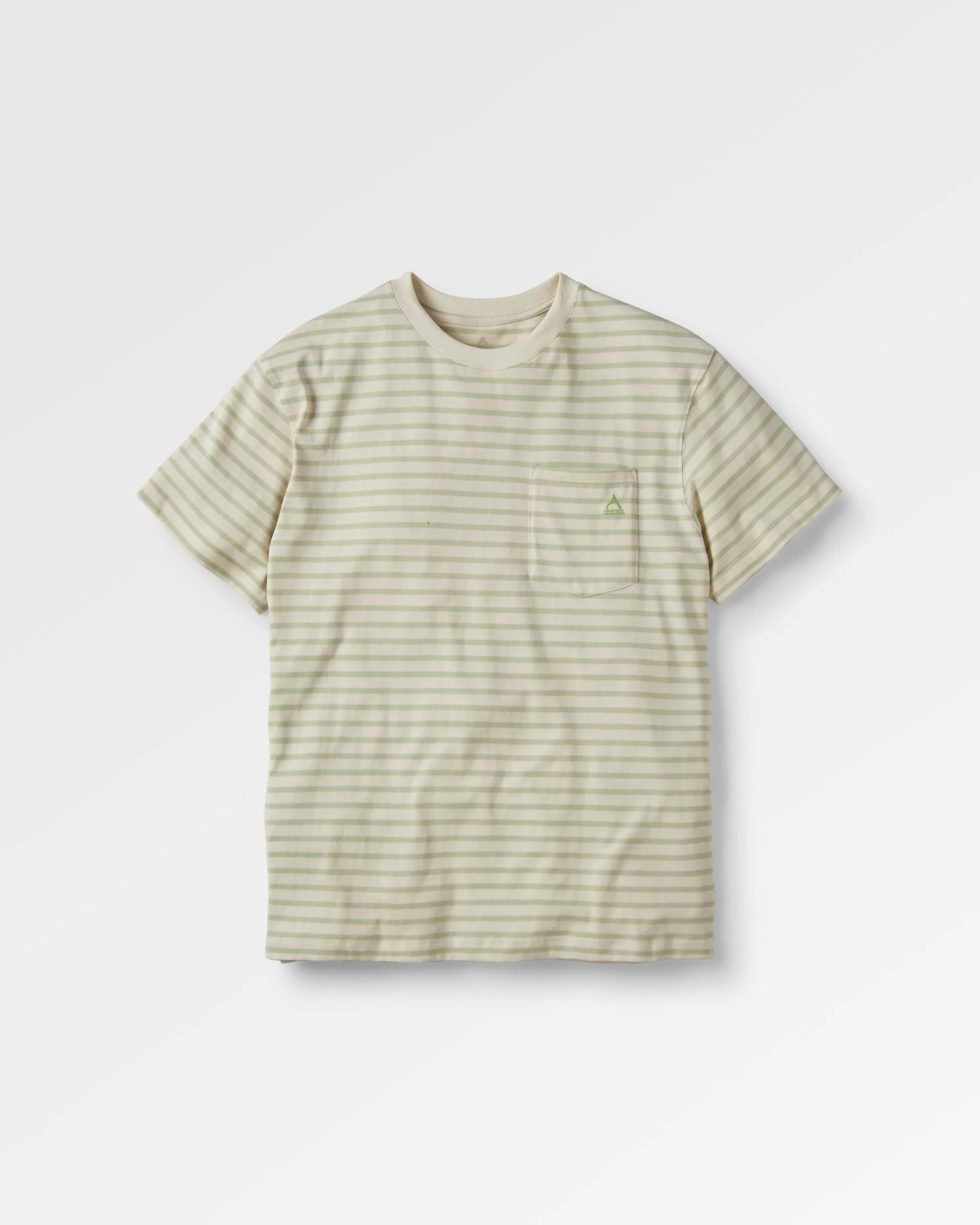 Zen Relaxed Fit T-Shirt - Apple Green Stripe - Image 2