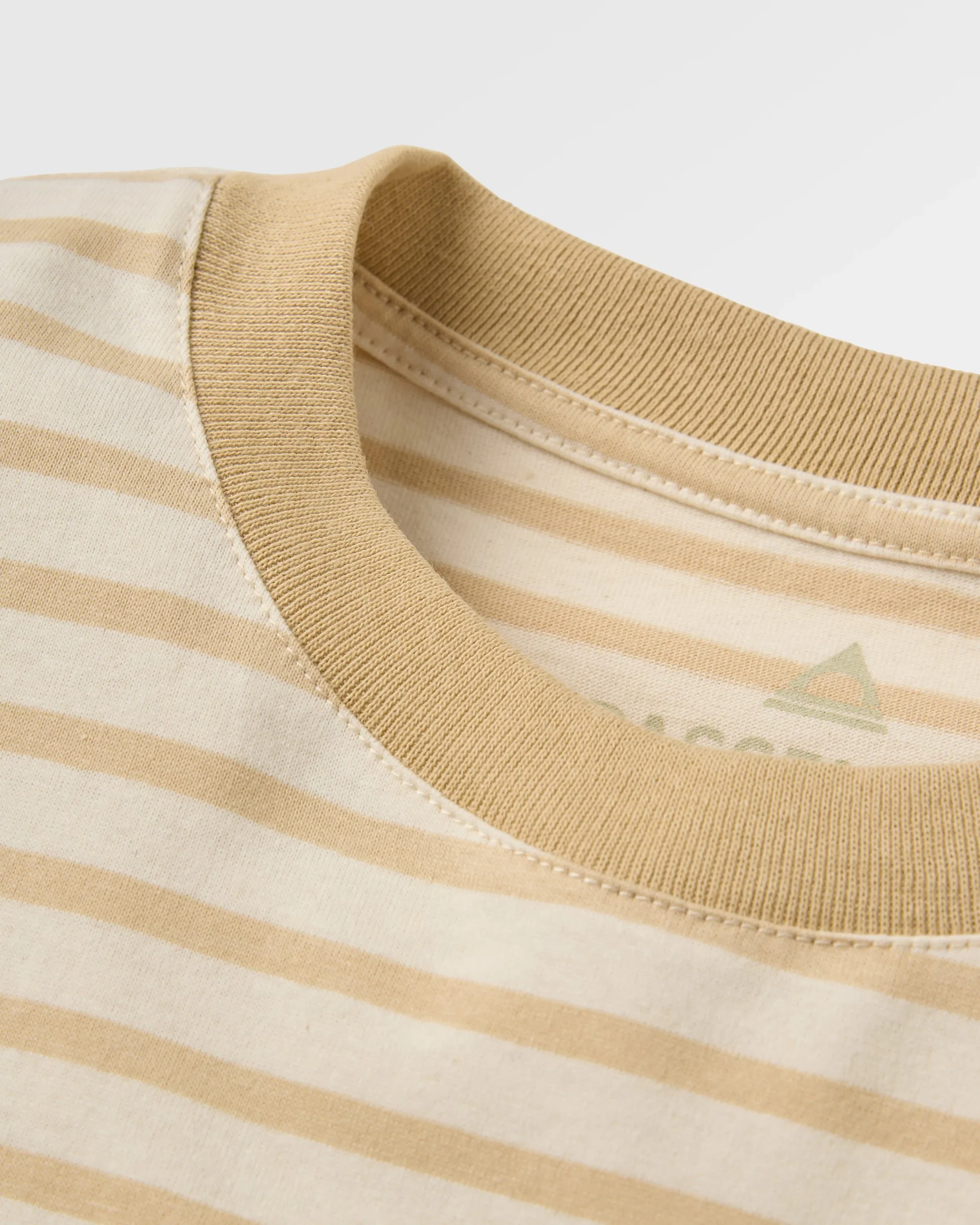 Zen Relaxed Fit T-Shirt - Stone Stripe - Image 8