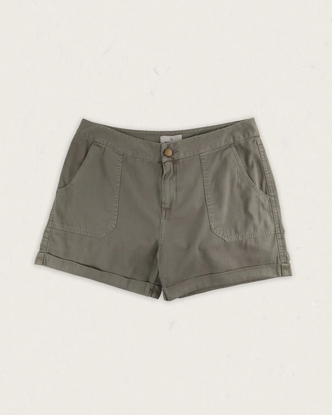 Ziggy Organic Cotton Short - Dusty Olive - Image 5